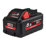 Set 9 scule cu acumulator Milwaukee M18 FPP9A-555T