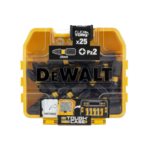 Set 25 biti insurubare cu impact PZ2x25mm Flextorq DeWalt DT70556T