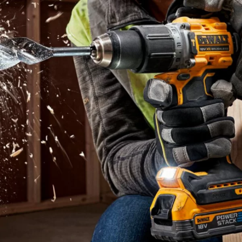 Masina de gaurit/infiletat cu percutie fara acumulator DeWalt DCD805NT