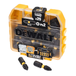 Set 25 biti insurubare cu impact PH2x25mm Flextorq DeWalt DT70555T