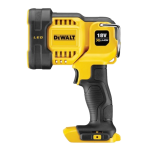 Lampa LED 18 V XR DeWalt DCL043