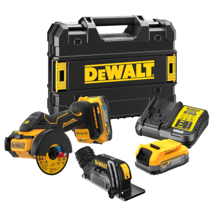 Taietor de placi ceramice cu 2 acumulatori DeWalt DCS438E2T