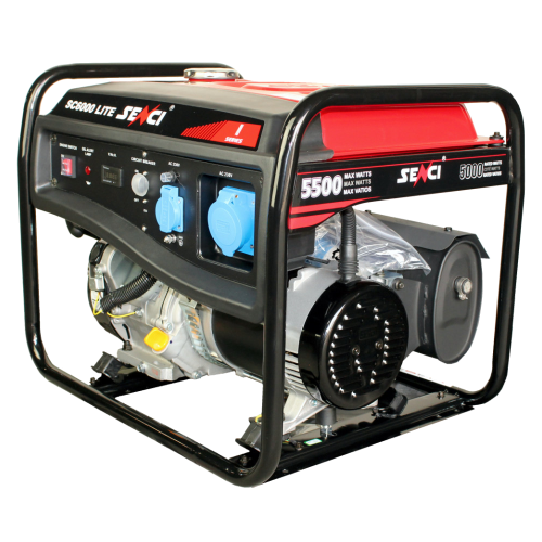 Generator de curent cu AVR 5kVA Senci SC6000 LITE