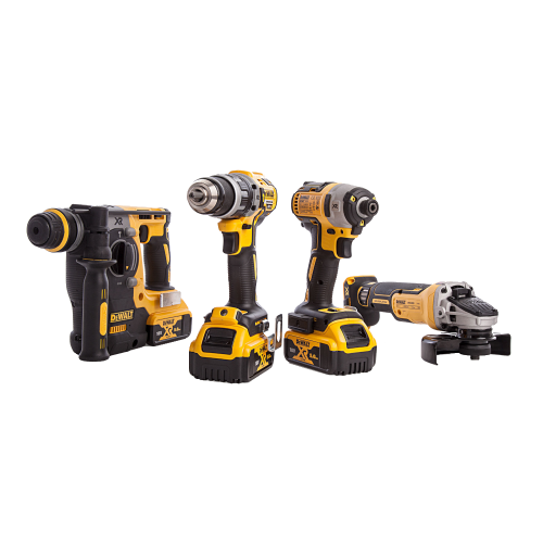 Set 4 scule electrice cu acumulatori Dewalt DCK422P3