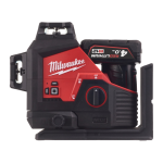 Nivela laser cu trei linii de unda verde Milwaukee M12 3PL-401C