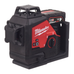 Nivela laser cu trei linii de unda verde Milwaukee M12 3PL-401C