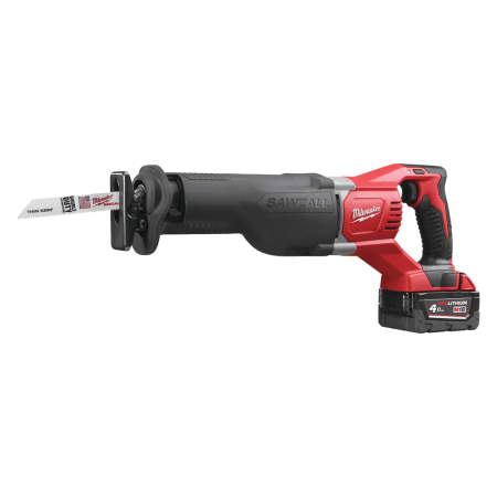 Fierastrau sabie cu 2 acumulatori Milwaukee M18 BSX-402C