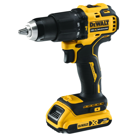 Masina gaurit cu percutie DeWalt DCD709D2T cu 2 acumulatori