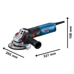 Polizor unghiular electric 125mm bosch GWS 14-125 S