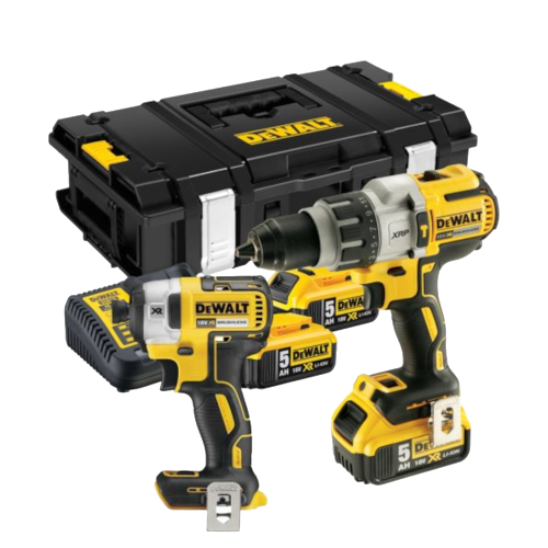 Pachet Special DeWalt BF1 DCD996P3+DCF887N