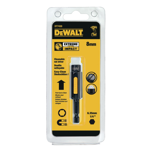 Cheie 8mm tubulara 1/4 DeWalt DT7430