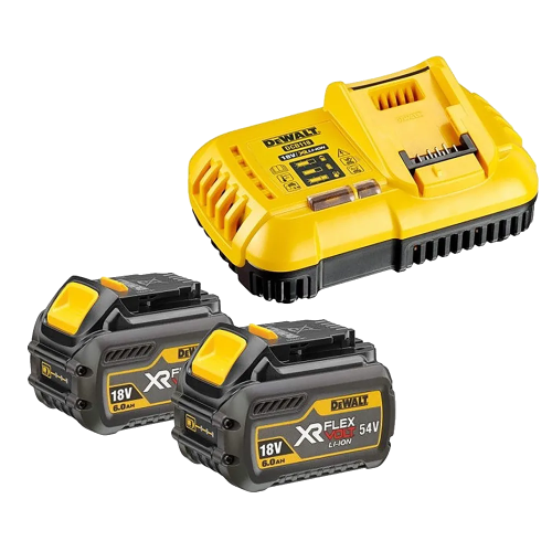 Set incarcator si 2 acumulatori XR FlexVolt DeWalt DCB118T2T