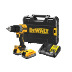 Masina de gaurit DeWalt DCD805E2T cu 2 acumulatori