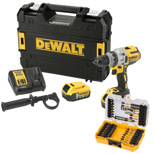 Masina de gaurit si infiletat cu 2 acumulatori DeWalt DCD991P2DT