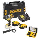 Masina de gaurit cu percutie cu 2 acumulatori DeWalt DCD996P2DT