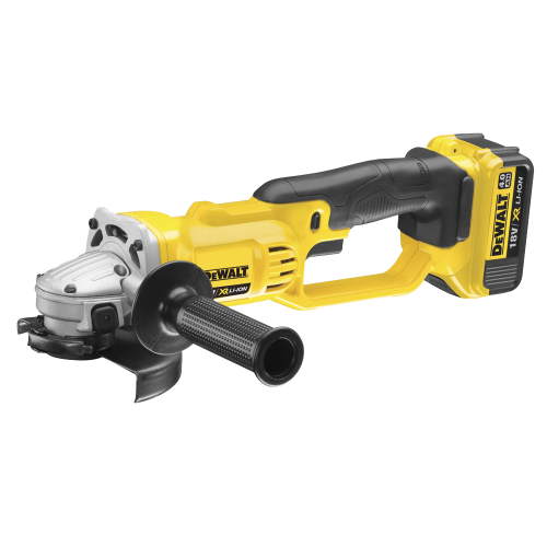 Polizor unghiular cu 2 acumulatori Dewalt DCG412M2