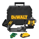 Nivela laser cu linii cu 1 acumulator DeWalt DCLE34031D1