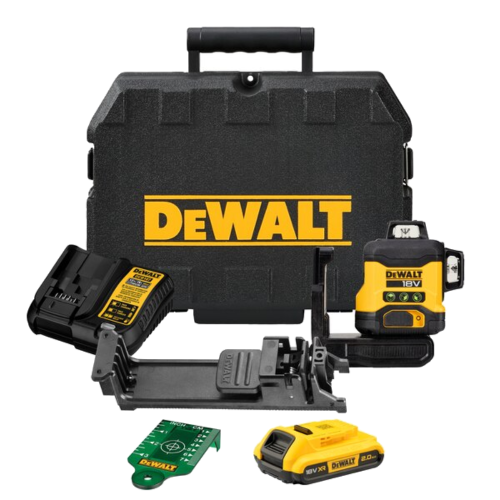 Nivela laser cu linii cu 1 acumulator DeWalt DCLE34031D1