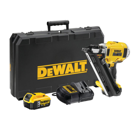 Ciocan de batut cuie cu 2 acumulatori DeWalt DCN695P2