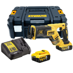 Fierastrau drept tip sabie cu 2 acumulatori DeWalt DCS367P2