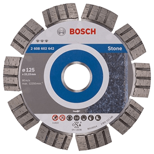 Disc diamantat Bosch STONE O125mm ⬙⬙⬙