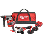 Set 3 scule cu acumulator Milwaukee M18 FPP3Q-502B