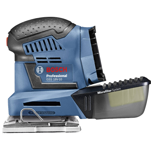 Slefuitor cu vibratii Bosch GSS 18V-10 SOLO