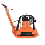 Placa compactoare reversibila Bisonte PCR160-SE