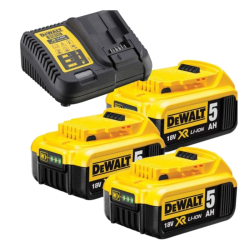 Set incarcator si 3 acumulatori DeWalt DCB115D3-QW