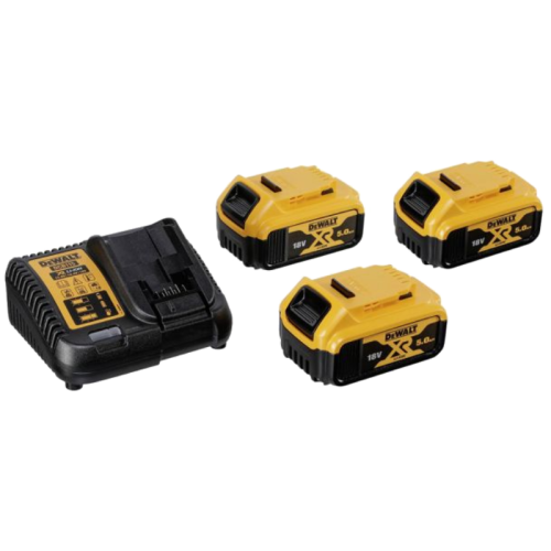 Set incarcator si 3 acumulatori DeWalt DCB115D3-QW