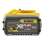 Acumulator glisant XR FlexVolt DeWalt DCB547 18/54V 9Ah