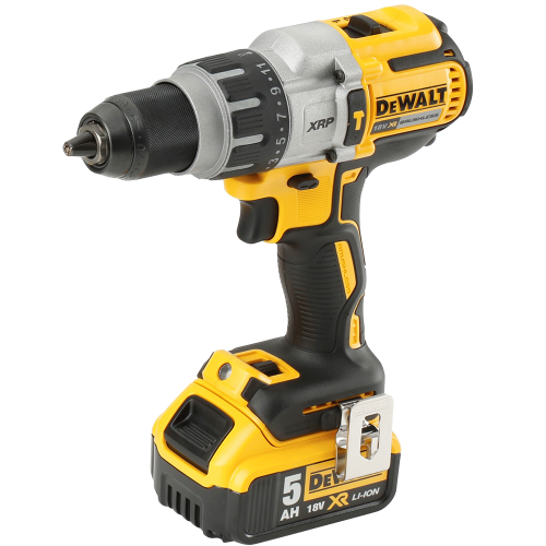 Mașină de găurit cu percuție cu 2 acumulatori DeWalt DCD996P2