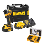 Masina de insurubat cu impact cu 2 acumulatori DeWalt DCF850P2DT