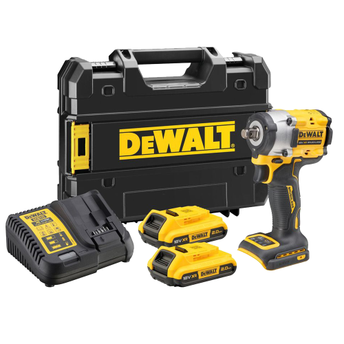 Masina de insurubat cu impact cu 2 acumulatori DeWalt DCF921D2T