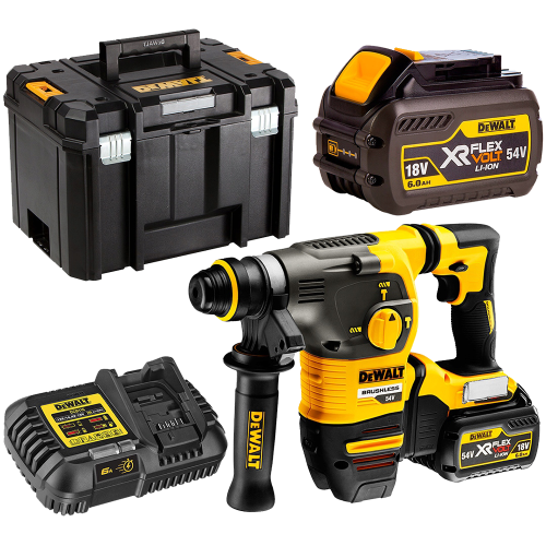 Ciocan rotopercutor cu 2 acumulatori 54V DeWalt DCH323T2