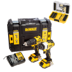 Set 2 scule cu acumulatori DeWalt DCK2062D2DT