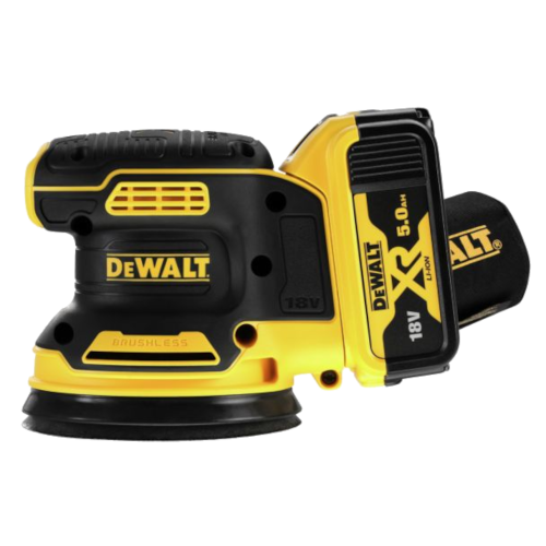 Slefuitor orbital cu excentric cu 2 acumulatori DeWalt DCW210P2