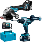 Set de 2 scule cu 2 acumulatori Makita DLX2430TJ