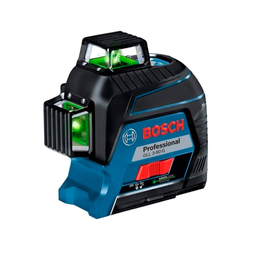 Nivela laser cu linii verzi Bosch GLL 3-80 G