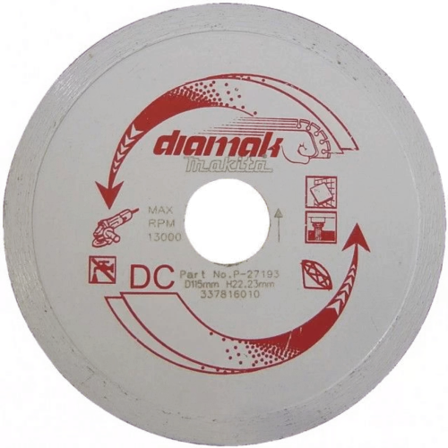 Disc diamantat Makita DIAMAK MARBLE Ø115mm ⬙