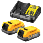 Set incarcator + 2 acumulatori 18V Dewalt DCB1102E2