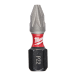 Set 25 biti de impact PZ2x25mm Milwaukee SHOCKWAVE