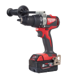 Masina de gaurit cu percutie cu 2 acumulatori Milwaukee M18 BLPD2-502X