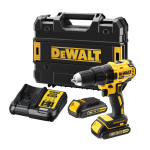 Masina de gaurit si infiletat cu 2 acumulatori DeWalt DCD777S2T