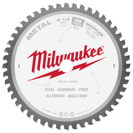 Panza de circular pentru metal 165mm Milwaukee Z48