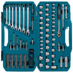 Set piese tubulare biti si chei de mana 120 de piese Makita E-06616