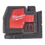 Nivela laser cu 2 linii de unda verde Milwaukee L4 CLLP-301C