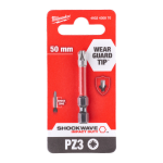 Bit de impact PZ3x50mm Milwaukee SHOCKWAVE