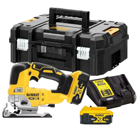 Fierastrau pendular cu 2 acumulatori DeWalt DCS334P2