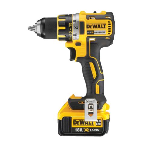 Masina de gaurit și infiletat cu 3 acumulatori DeWalt DCD790M3